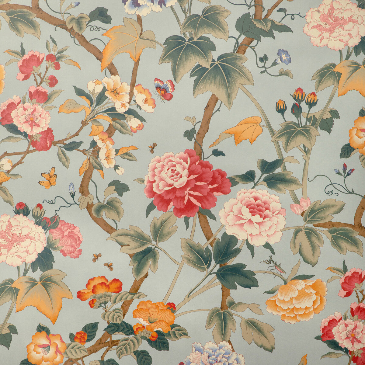 Lee Jofa Gardenia Paper Antique Wallpaper