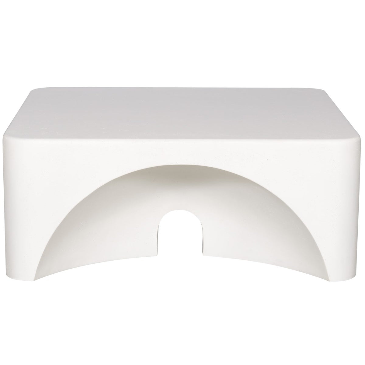Vanguard Furniture Dorian Stone White Square Cocktail Table