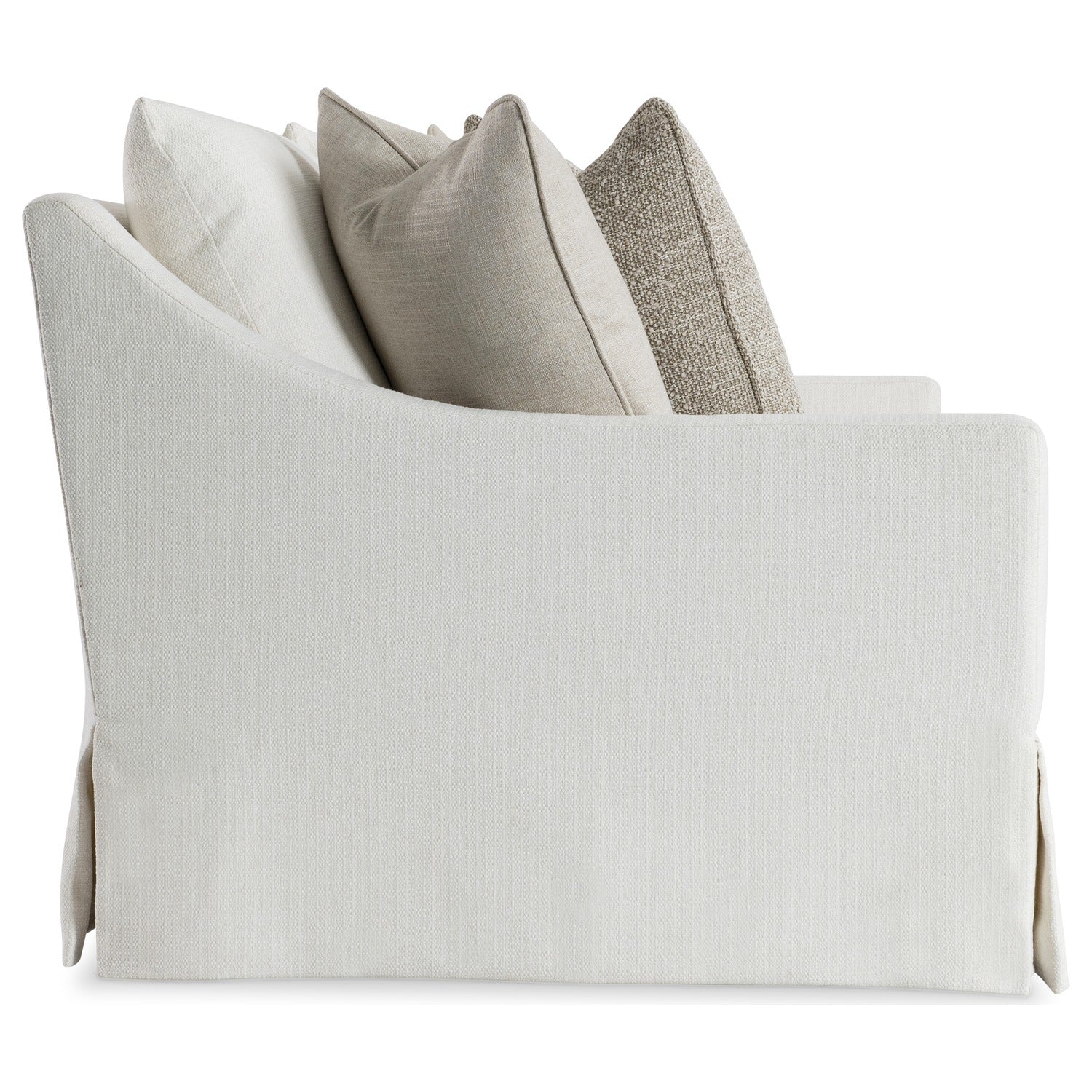 Bernhardt Grace White Fabric Sofa