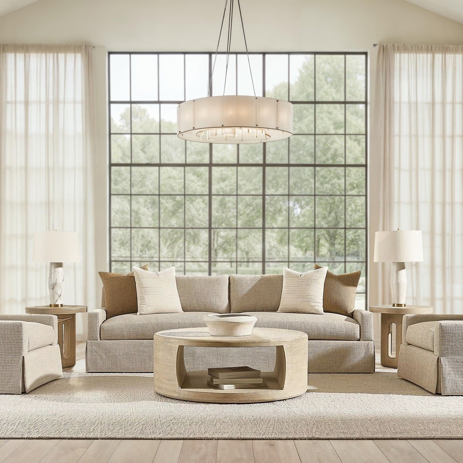 Bernhardt Sutton Fabric Sofa