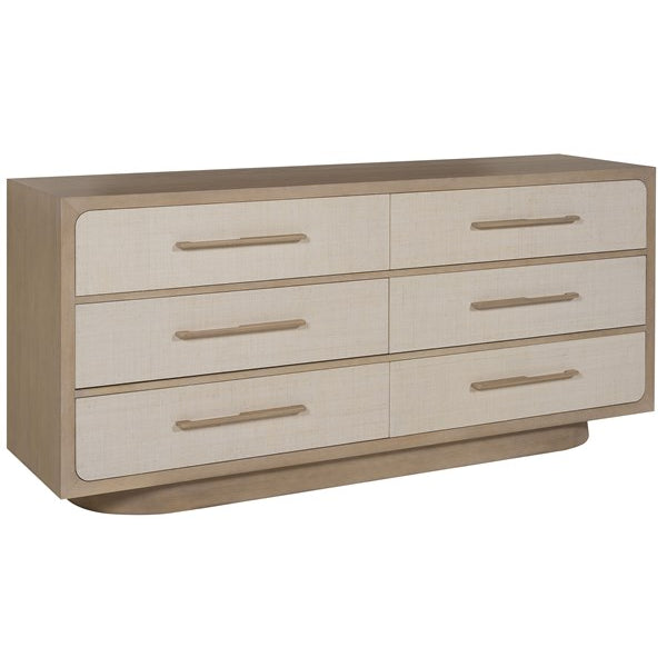 Vanguard Furniture Reveal Navajo Case/Snowdrift Raffia Dresser