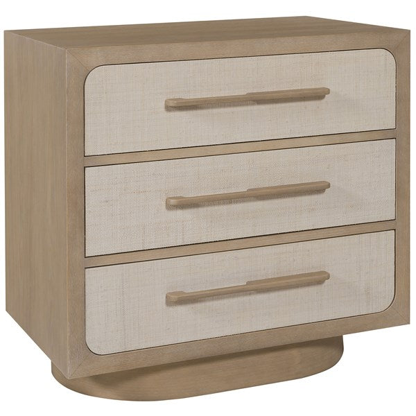 Vanguard Furniture Reveal Navajo Case/Snowdrift Raffia Nightstand