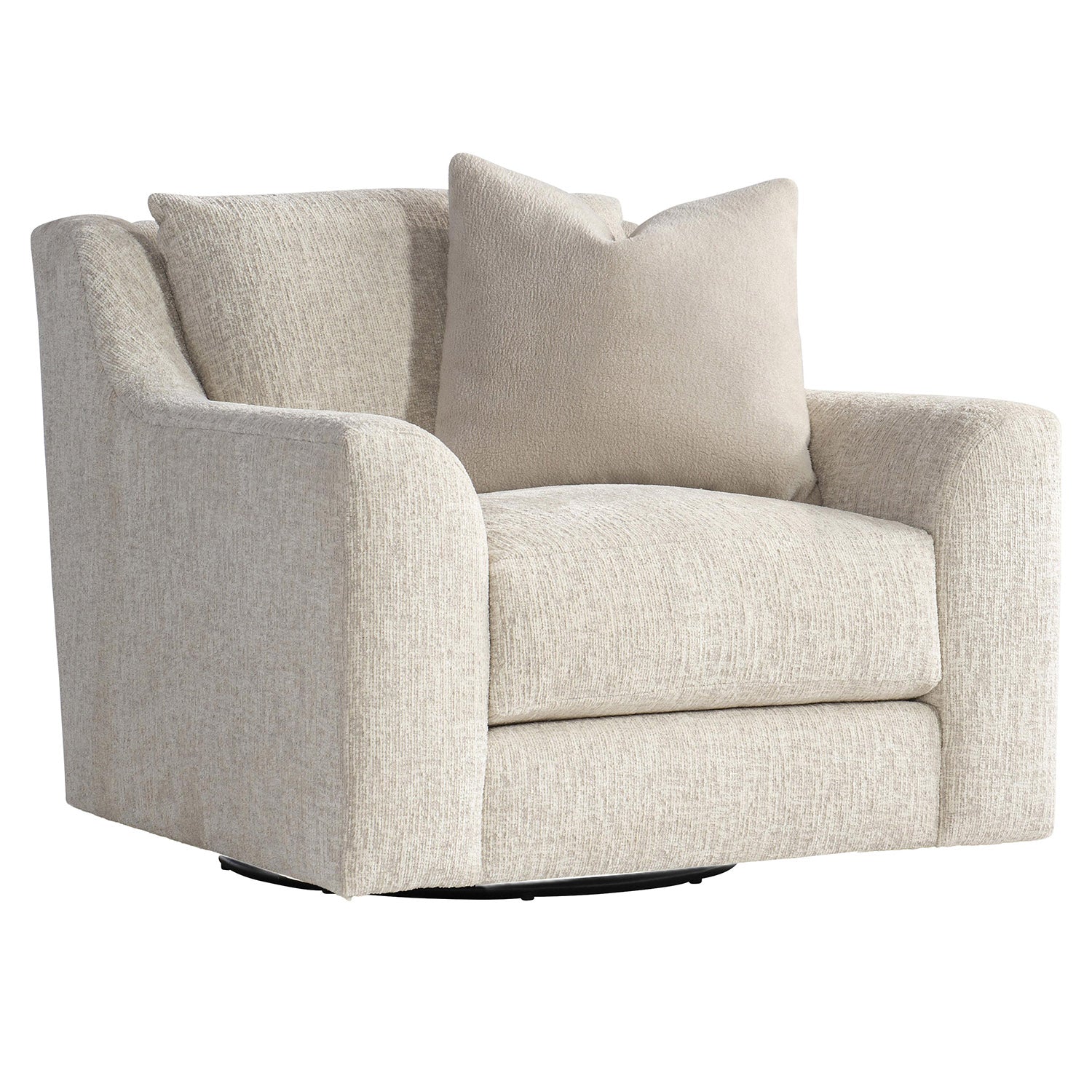 Bernhardt Living Gabi Swivel Chair