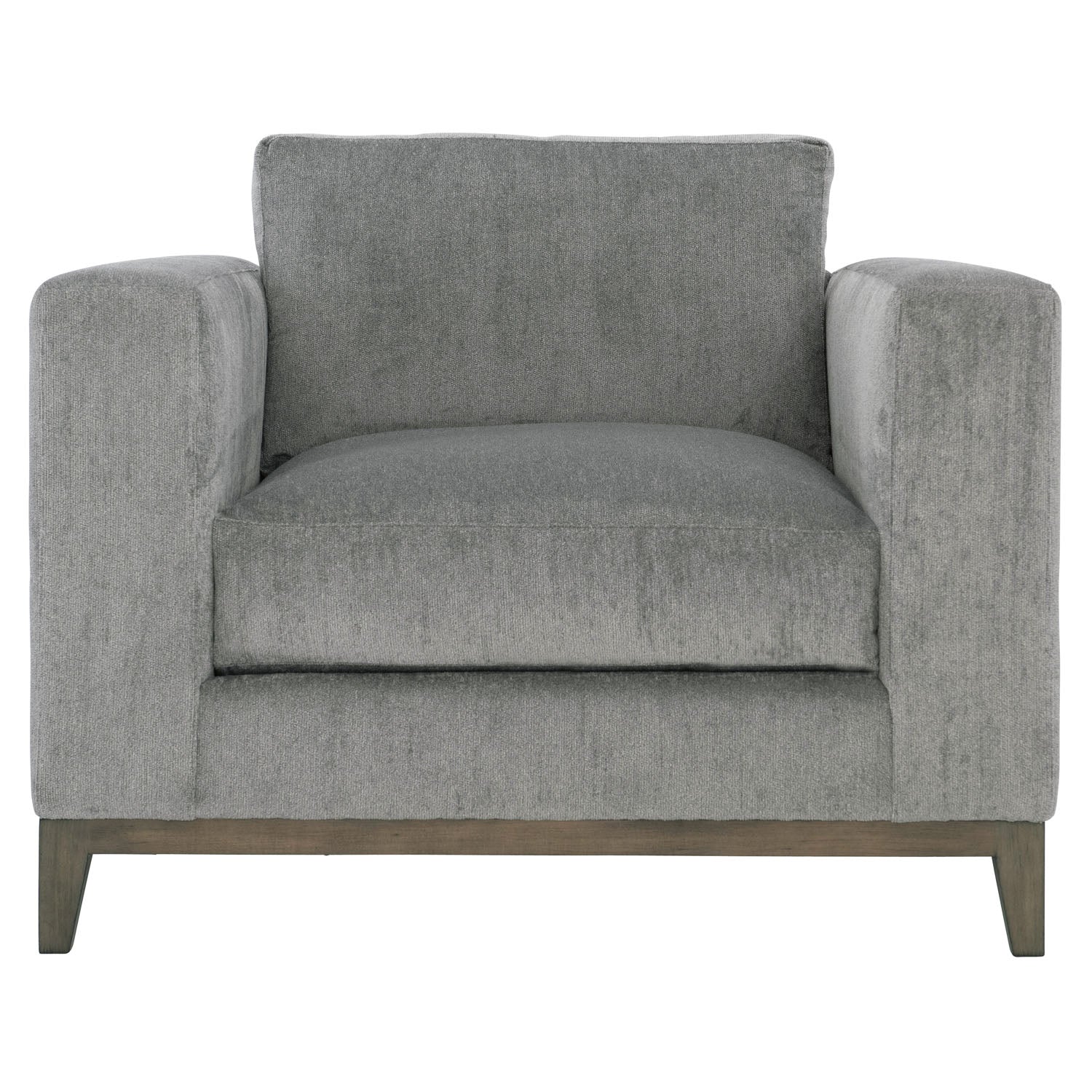 Noel Chair in Gray, styled in a living room
