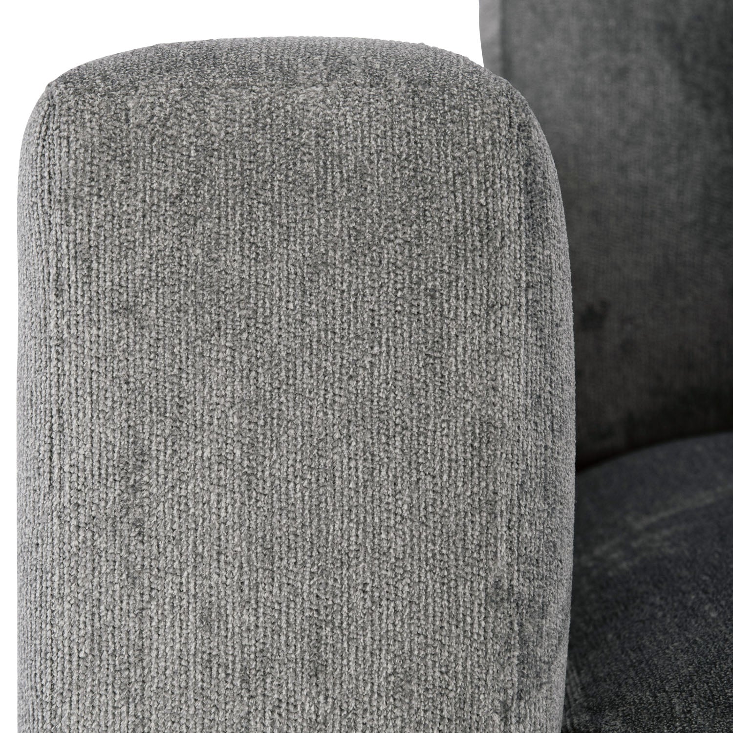 Noel Chair in Gray, overhead detail