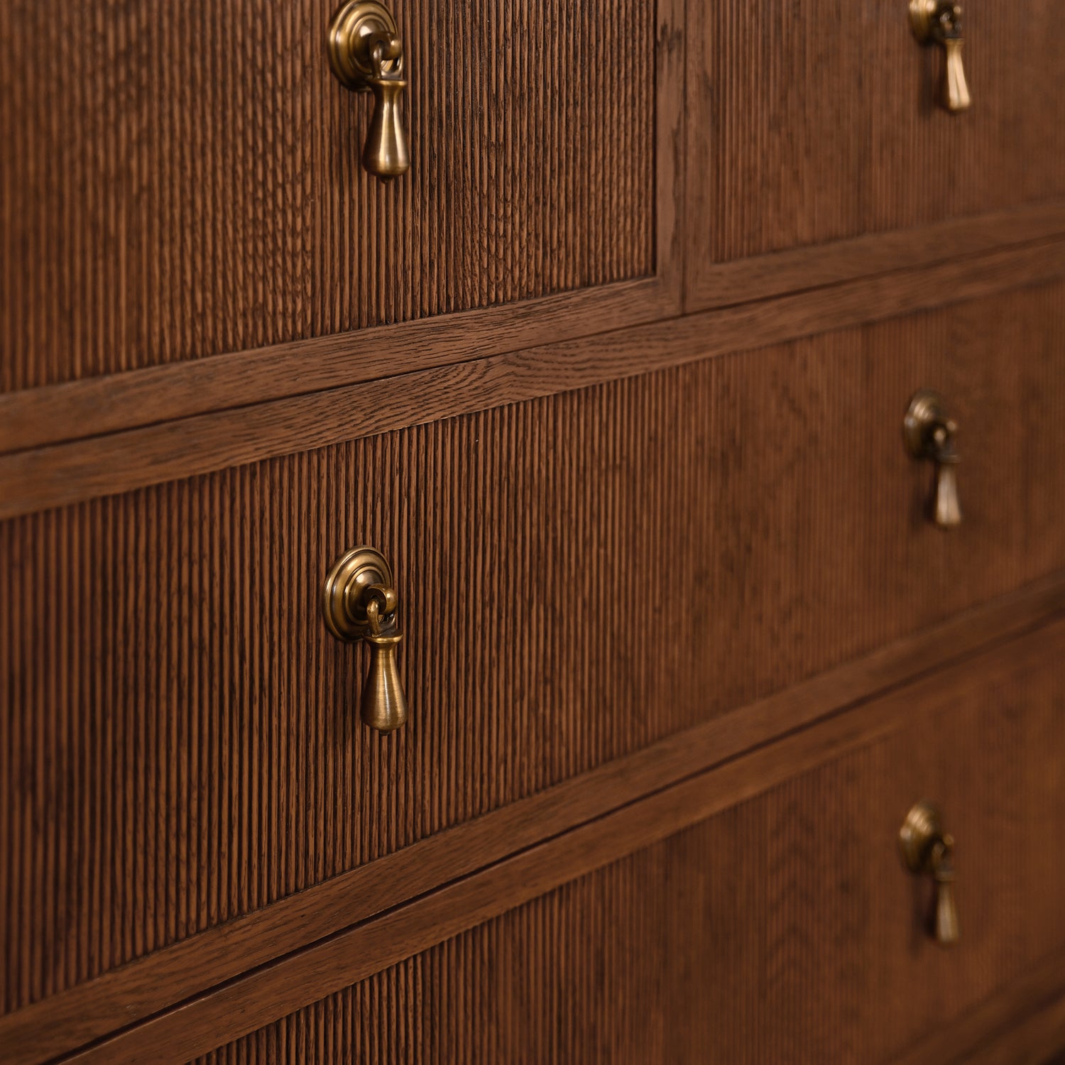 Worlds Away Pascal Provincial Brown Four Drawer Chest
