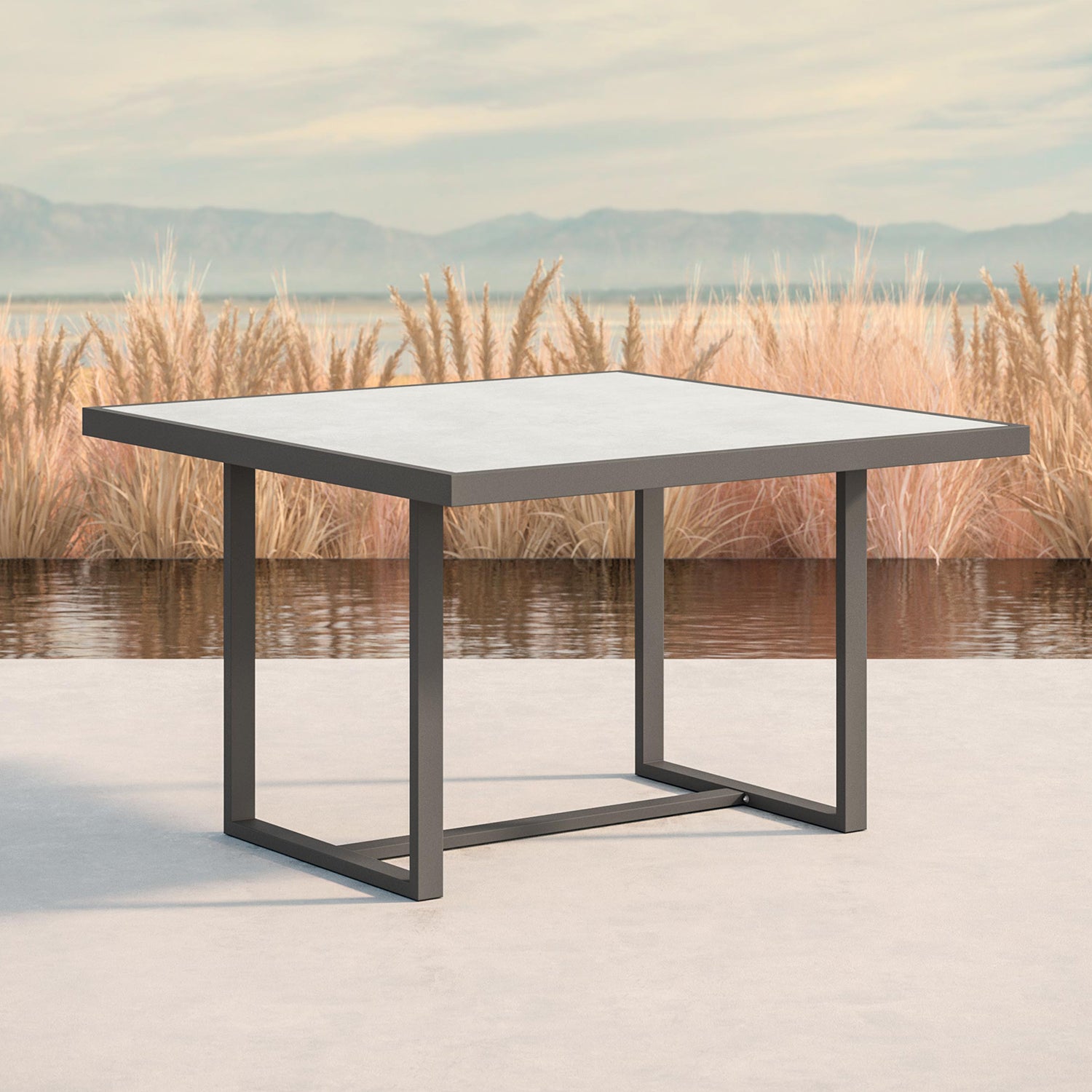 Azzurro Living Pavia Outdoor Dining Table with Dekton Top