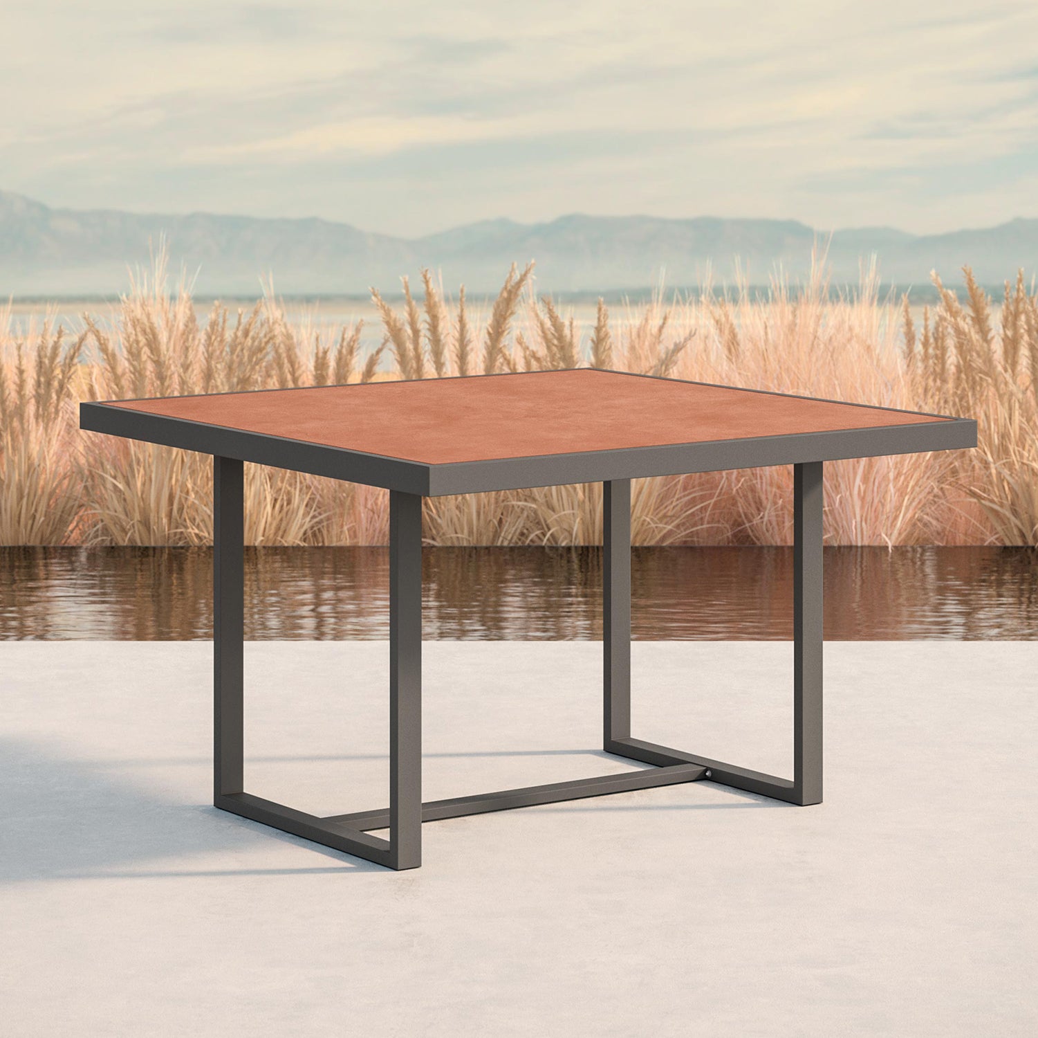 Azzurro Living Pavia Outdoor Dining Table with Dekton Top