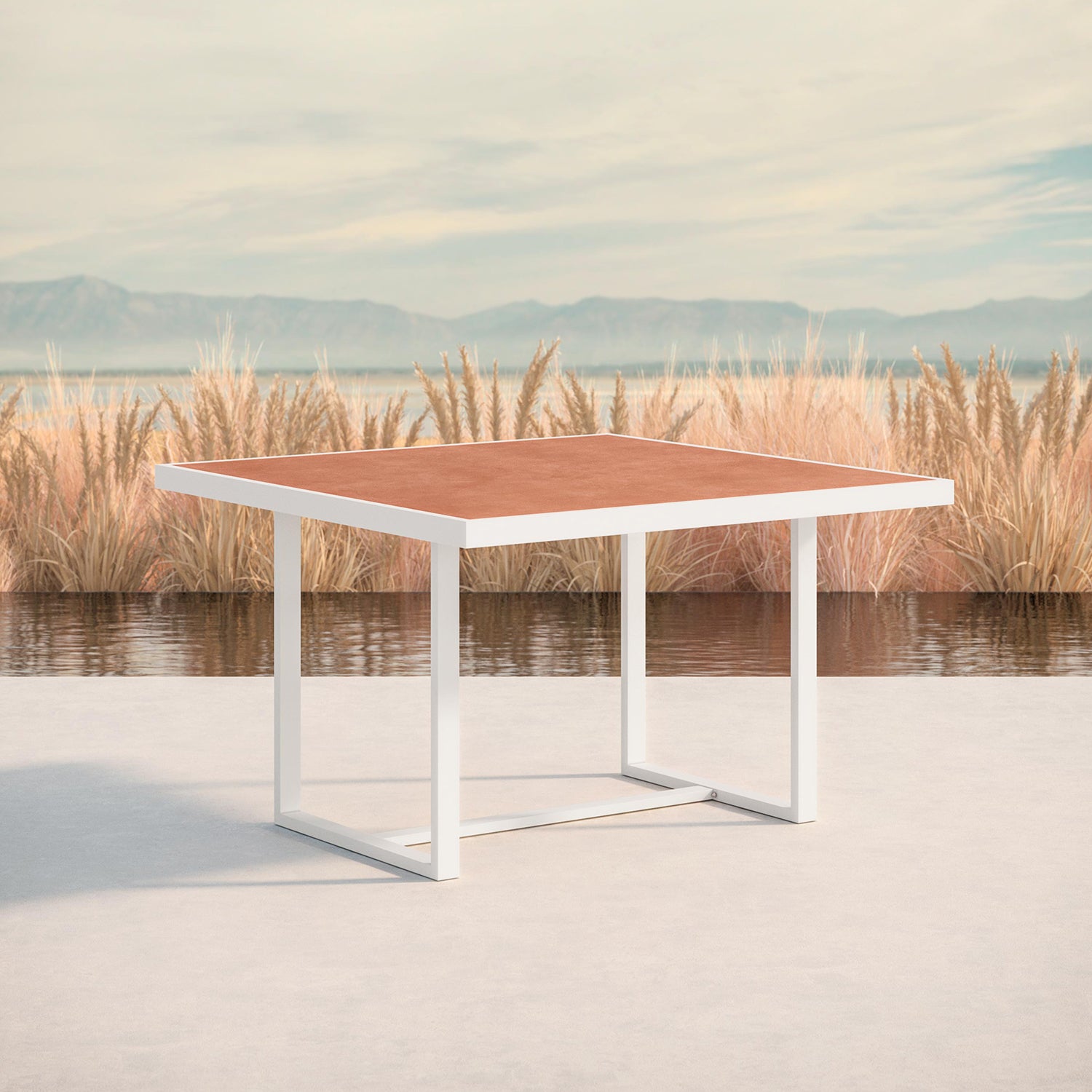 Azzurro Living Pavia Outdoor Dining Table with Dekton Top
