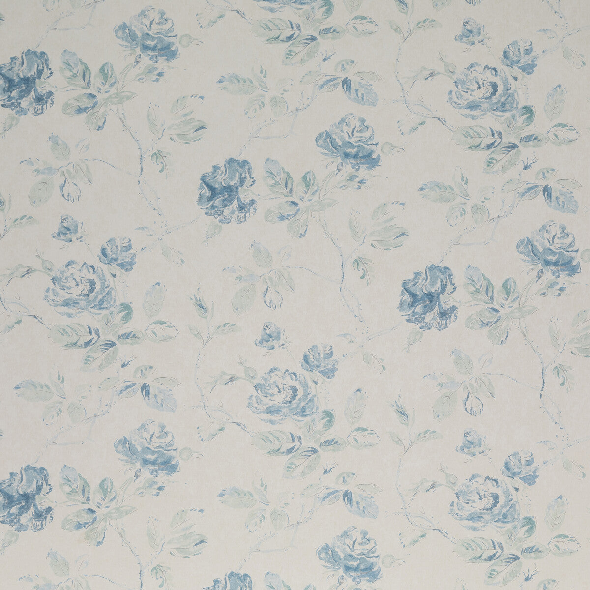Lee Jofa Marlow Blue/Mint/Cream Wallpaper