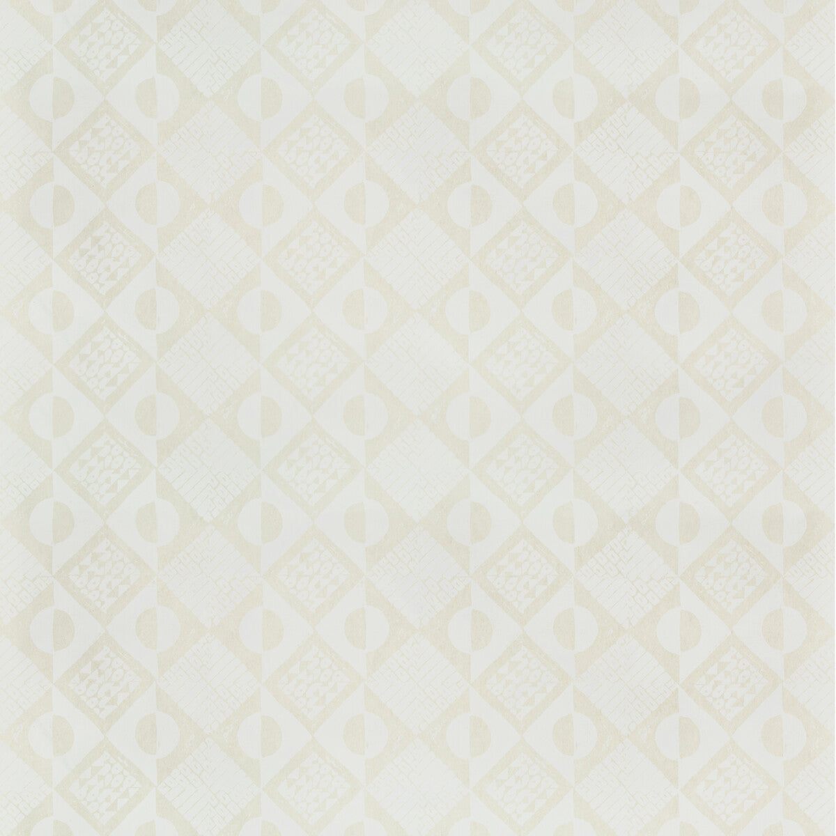 Lee Jofa Circles And Squares Wp Off White Wallpaper
