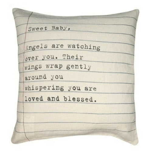 Sugarboo & Co Sweet Baby Throw Pillow