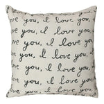 Sugarboo & Co Letter For You Throw Pillow