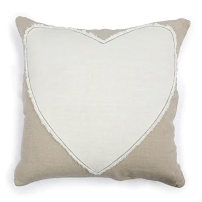 Sugarboo & Co Heart Stitched Throw Pillow