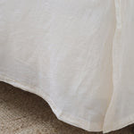 Pom Pom at Home Crinkled Cotton Paneled Bedskirt