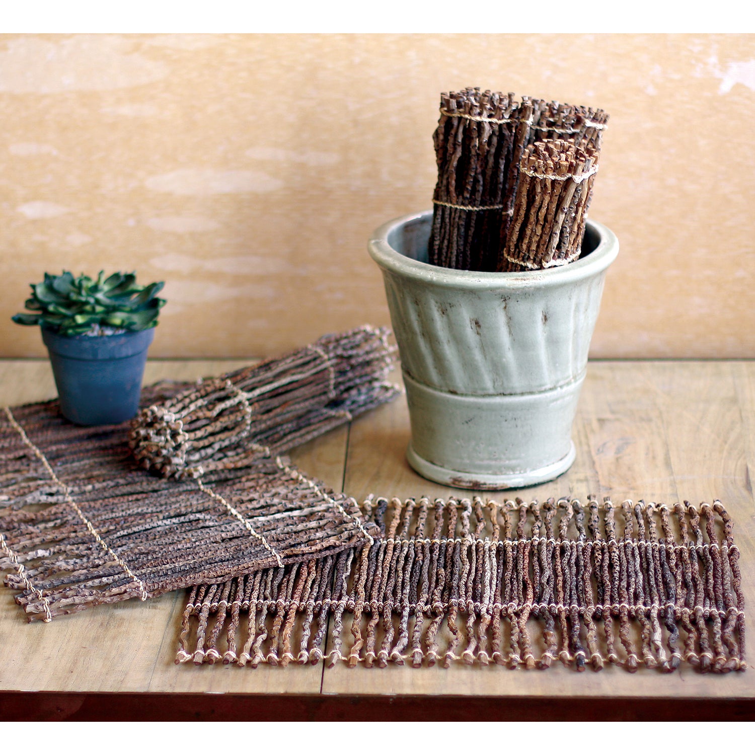 Kalalou Coco Twig Placemats - Thumbnail 4