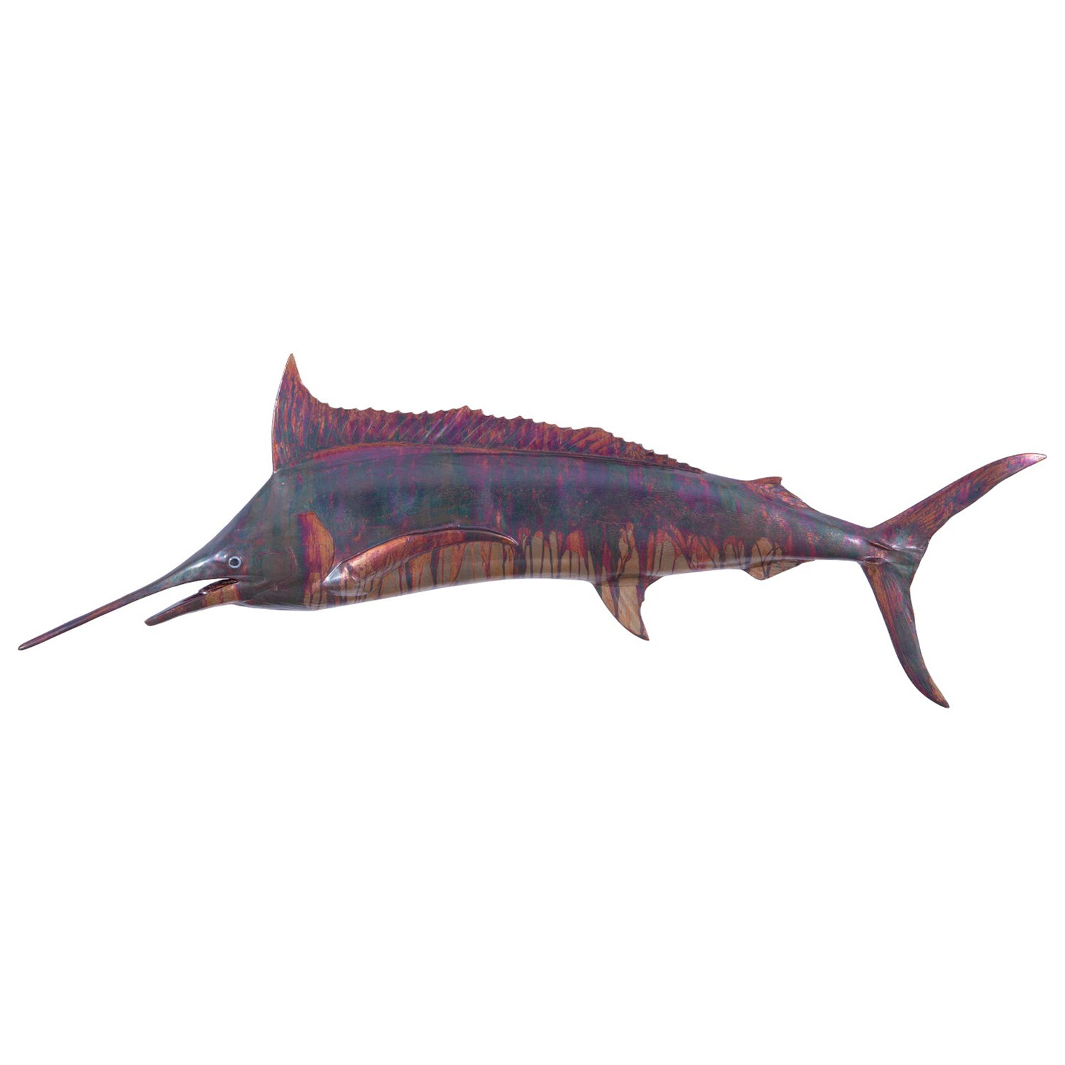 Phillips Collection Blue Marlin Fish Wall Sculpture