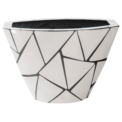 Phillips Collection Triangle Crazy Cut Planter