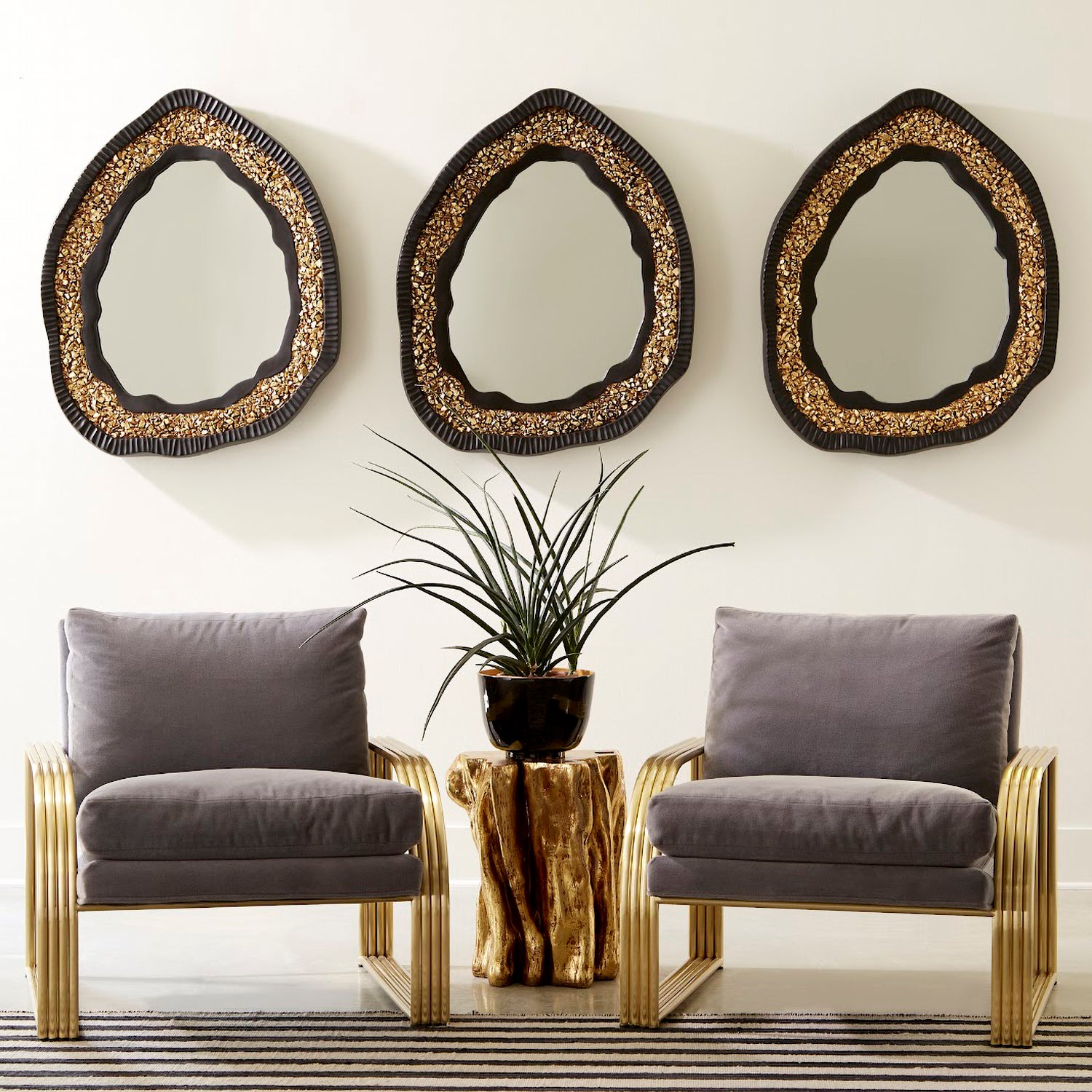 Phillips Collection Geode Mirror