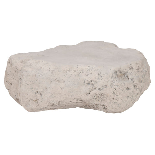 Phillips Collection Cast Boulder Coffee Table Roman Stone