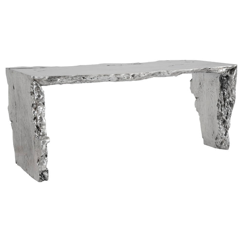 Phillips Collection Silver Leaf Waterfall Desk