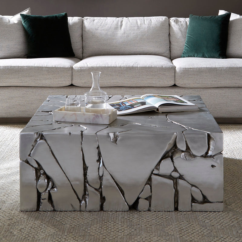 Phillips Collection Chunk Square Coffee Table