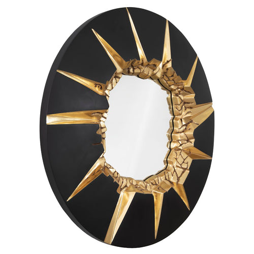Phillips Collection Circular Cracked Mirror