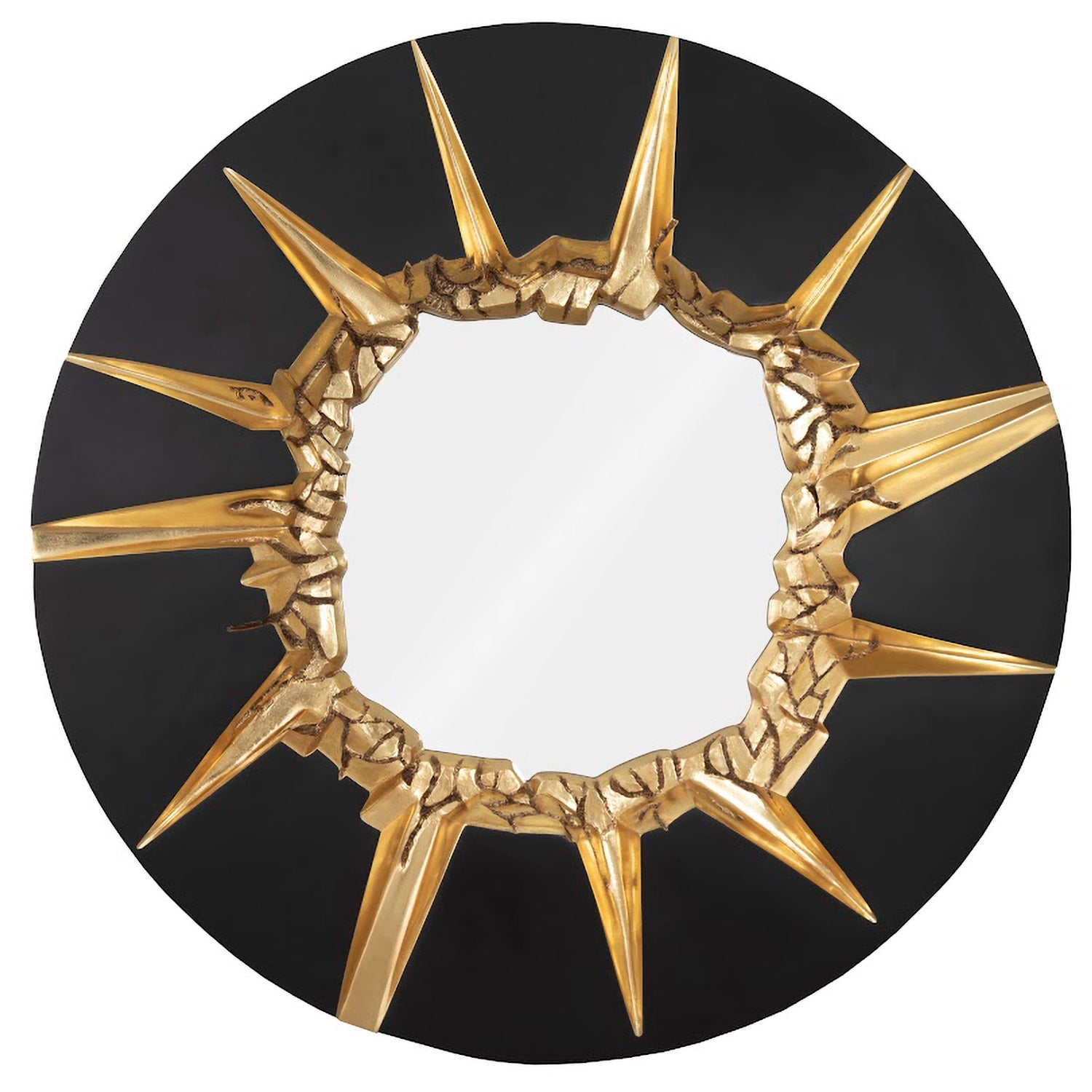 Phillips Collection Circular Cracked Mirror