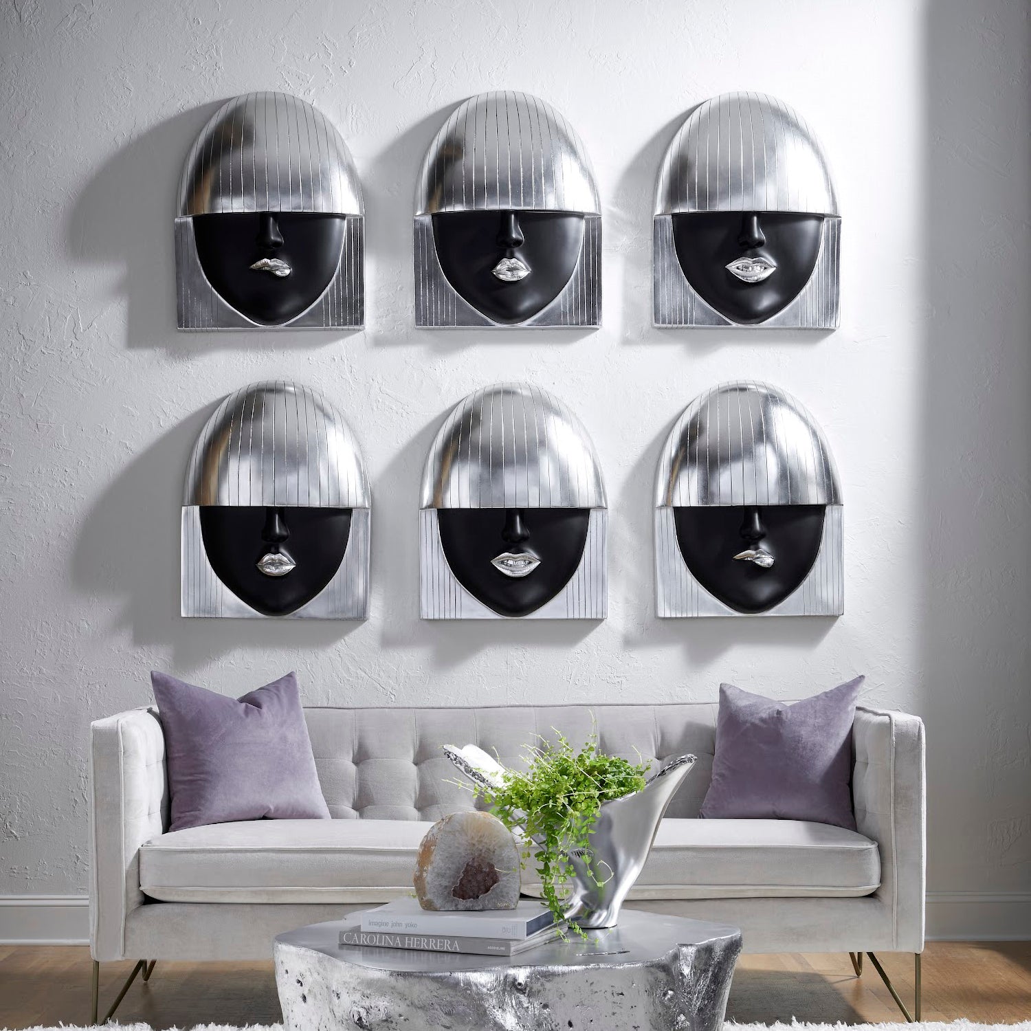 Phillips Collection Fashion Faces Wall Art