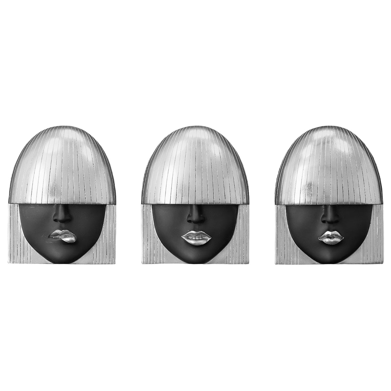 Phillips Collection Fashion Faces Wall Art Set of 3