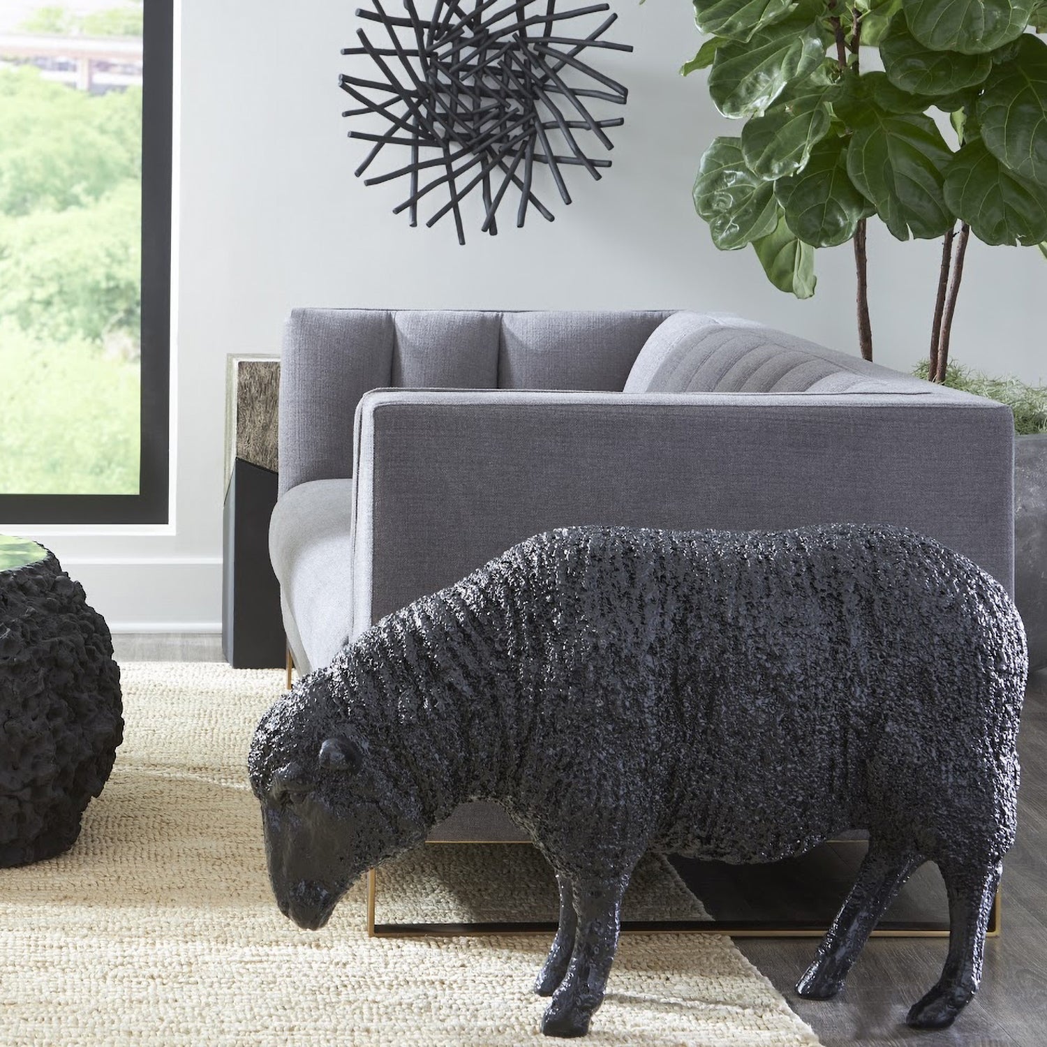 Phillips Collection Sheep Sculpture