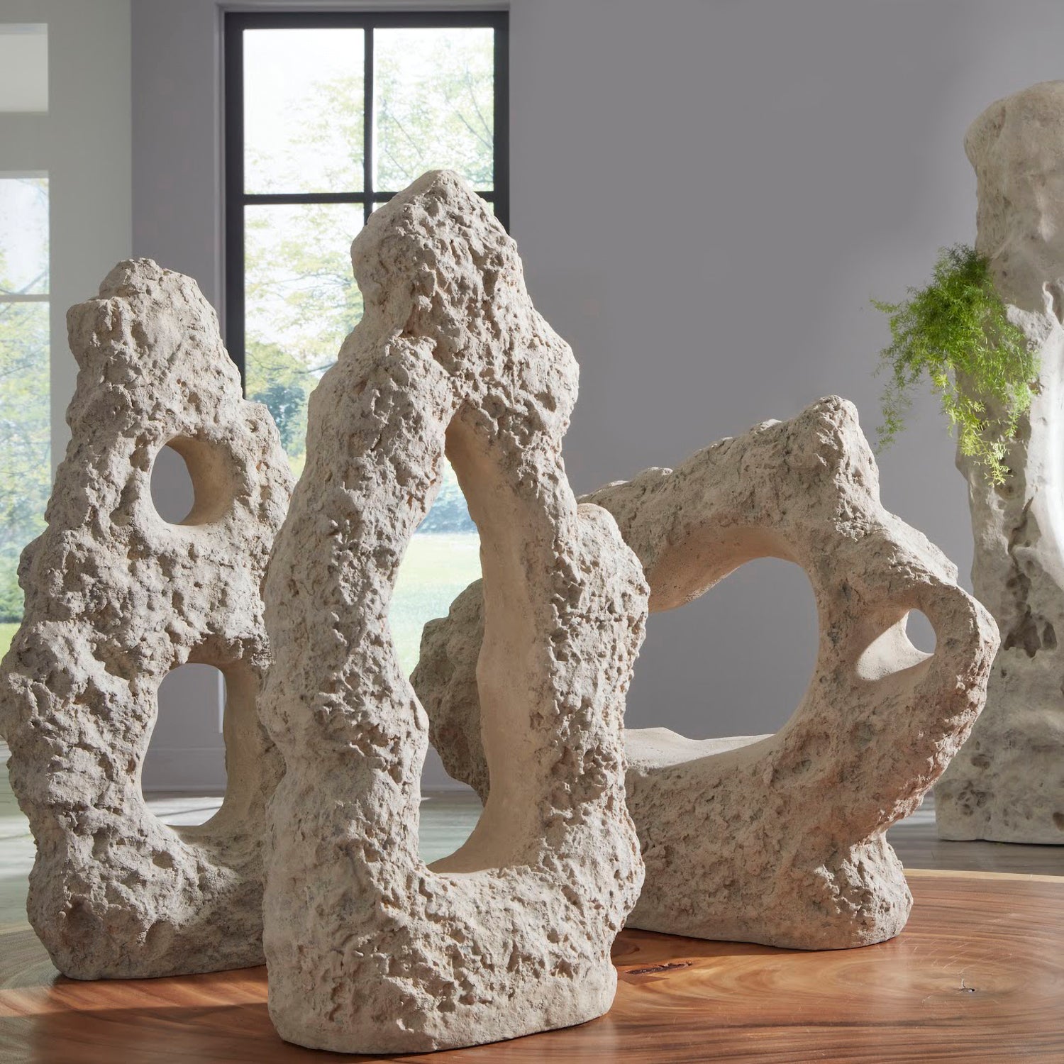 Phillips Collection Cast Stone Table Top Sculpture