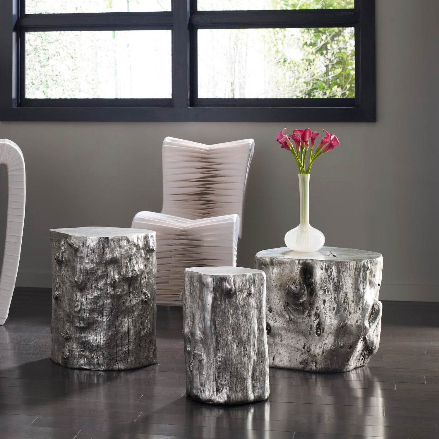Phillips Collection Log Stool