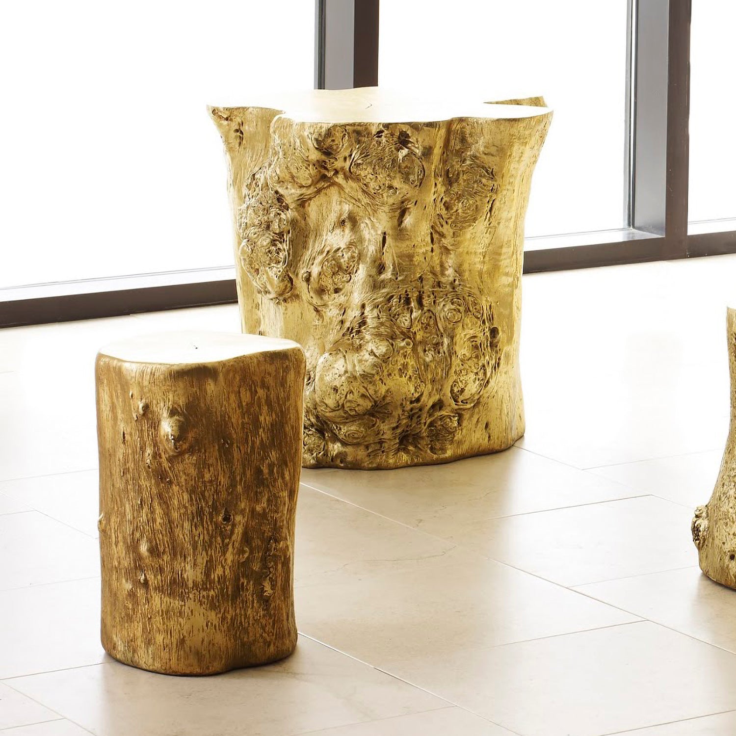 Phillips Collection Log Stool