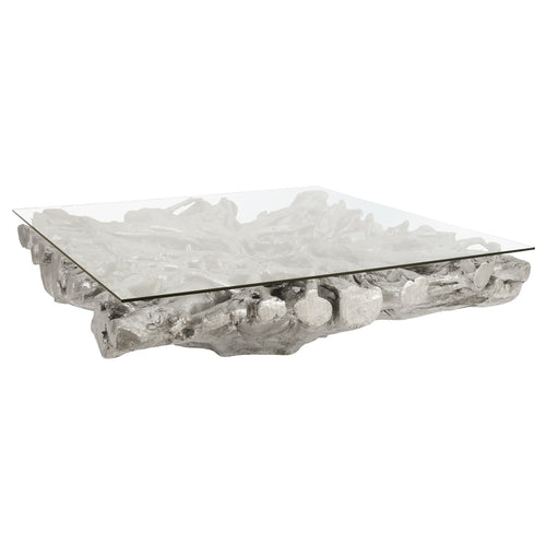 Phillips Collection Square Root Cast Coffee Table
