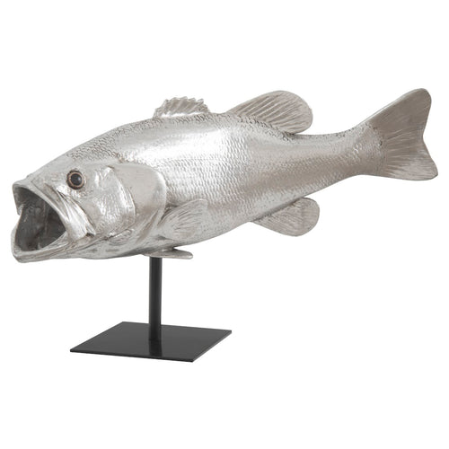 Phillips Collection Large Mouth Bass Fish w/ Stand