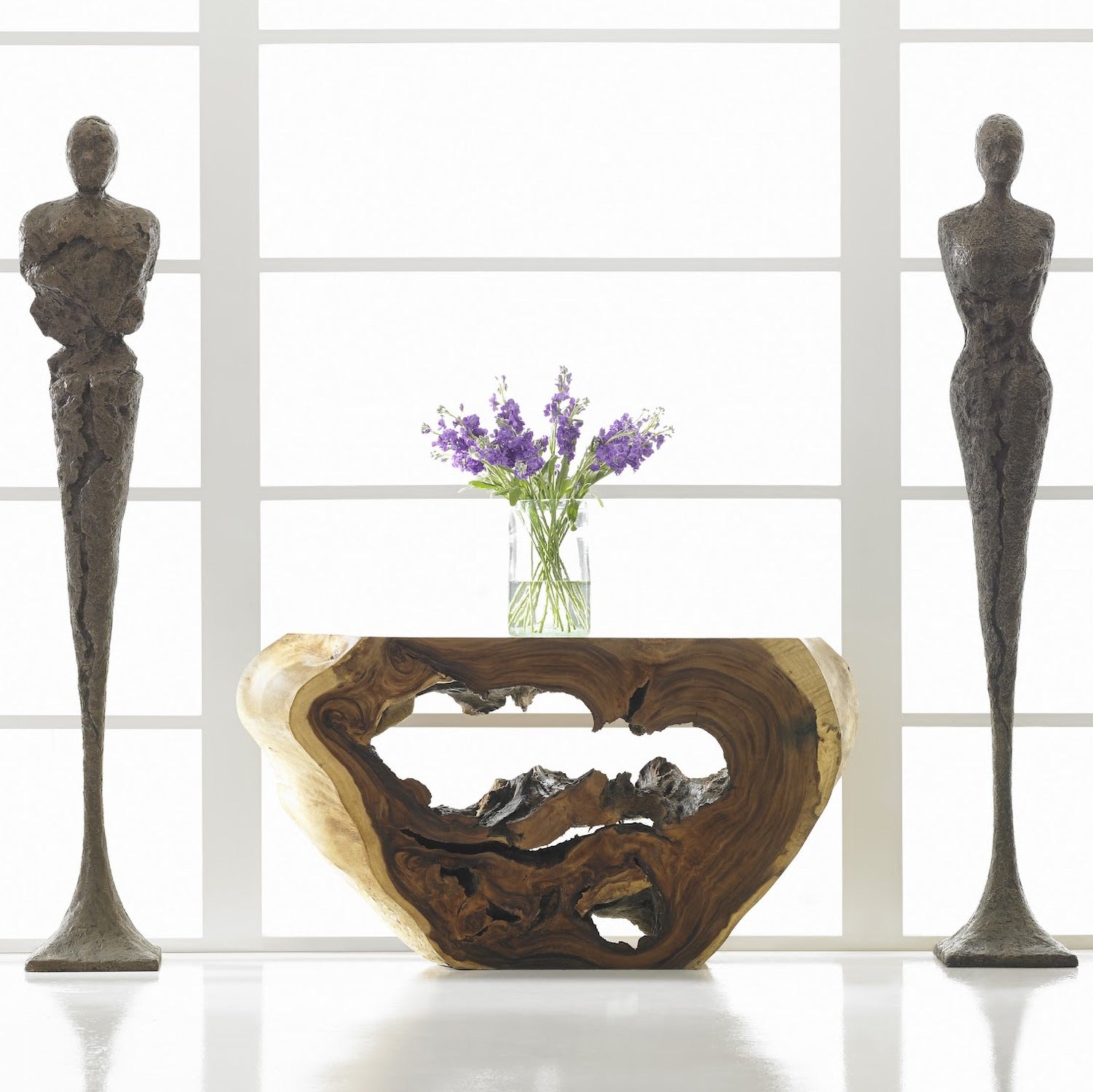 Phillips Collection Tall Chiseled Male Sculpture