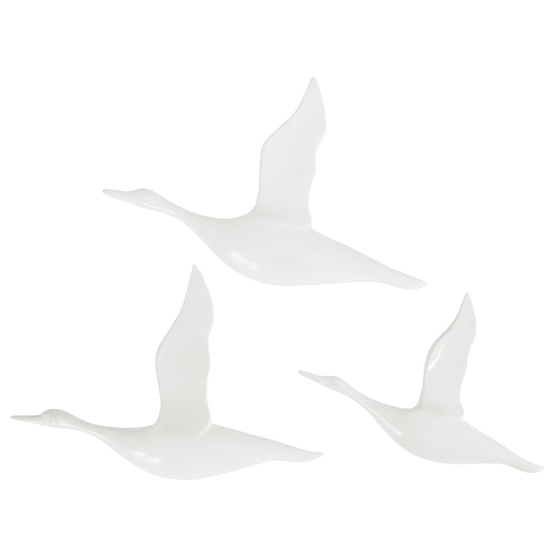 Phillips Collection Flying Ducks Wall Accent Set of 3