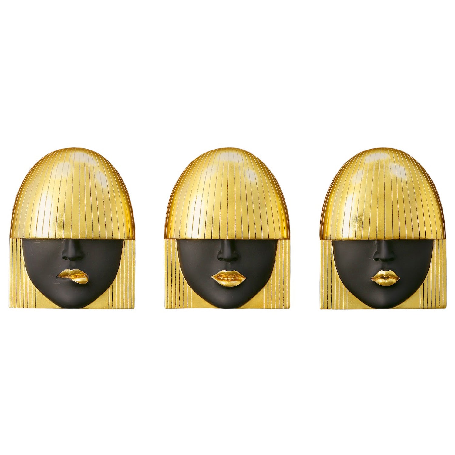 Phillips Collection Fashion Faces Wall Art Set of 3