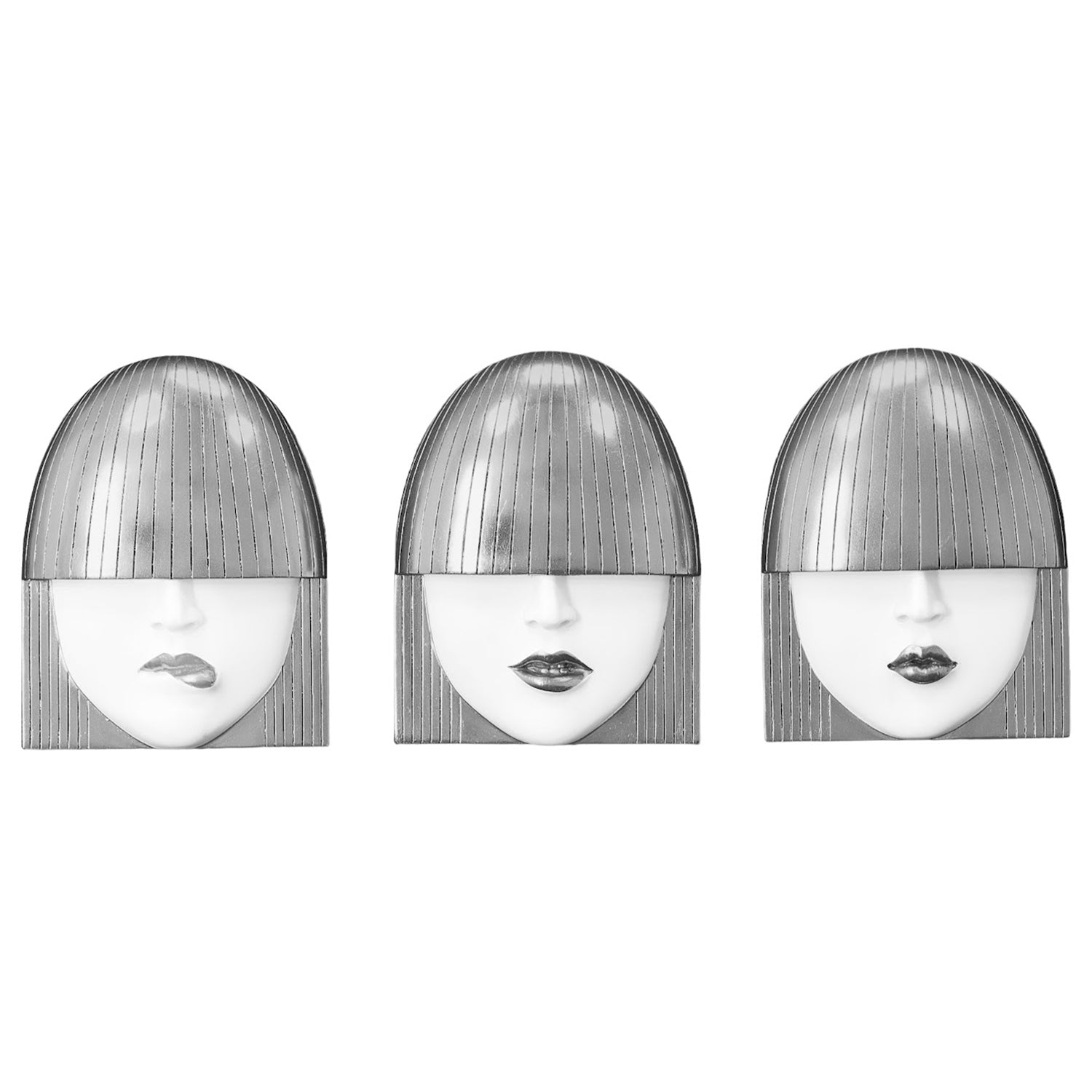 Phillips Collection Fashion Faces Wall Art Set of 3