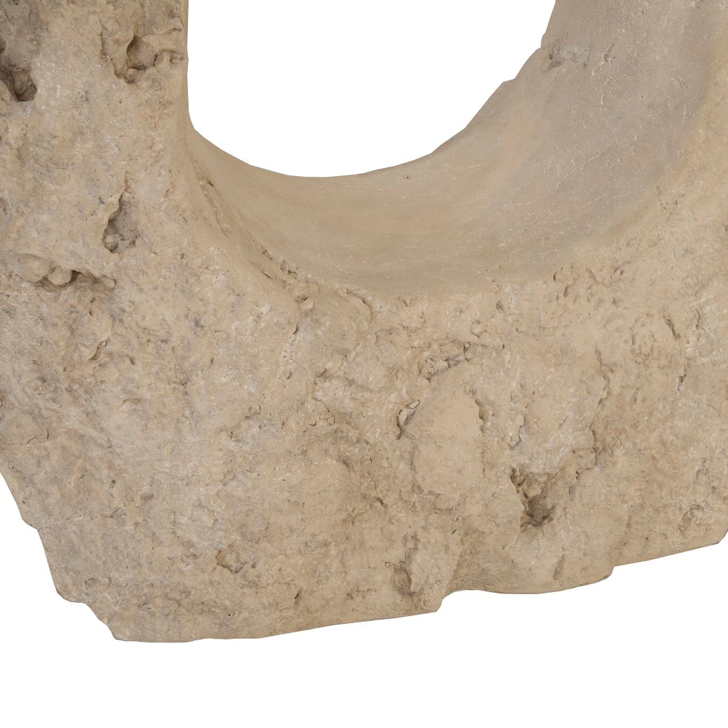 Phillips Collection Colossal Double Hole Cast Stone Sculpture