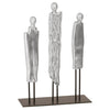 Phillips Collection Robed Monk Trio Sculpture