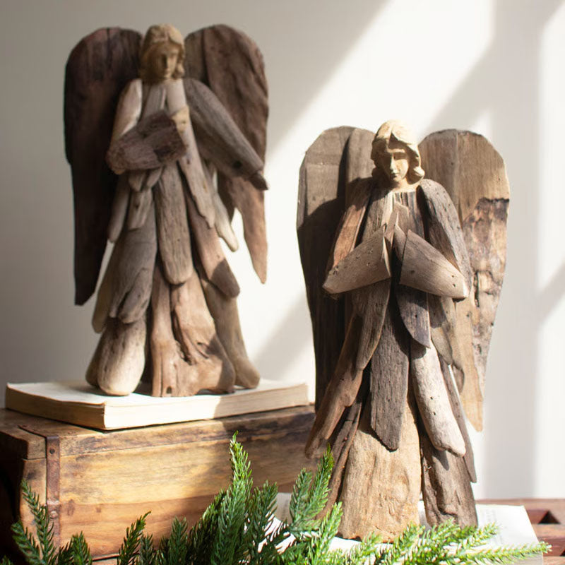 Driftwood Angels Set of 2
