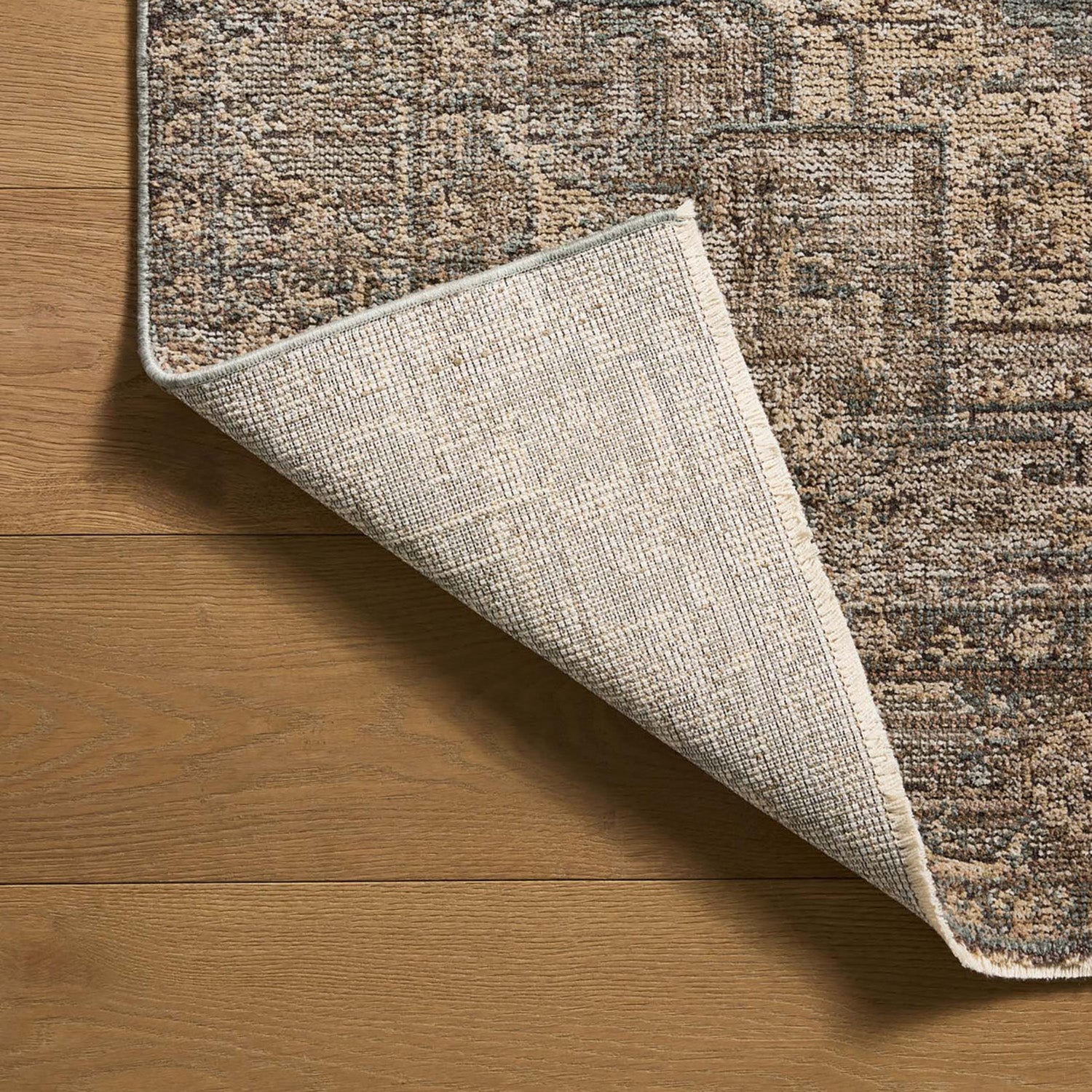 Loloi Priscilla Blue/Bark Power Loomed Rug