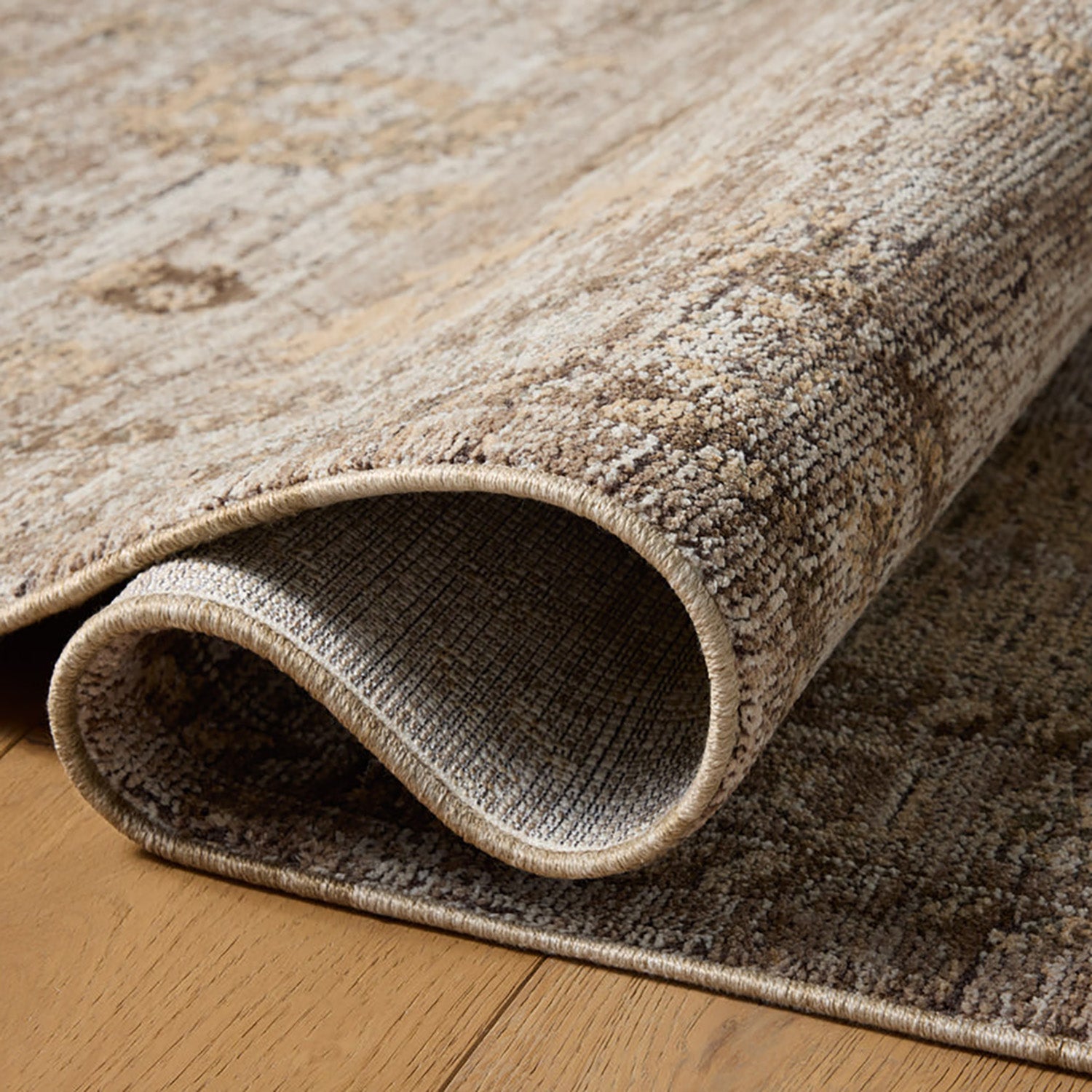 Loloi Priscilla Sand/Earth Power Loomed Rug