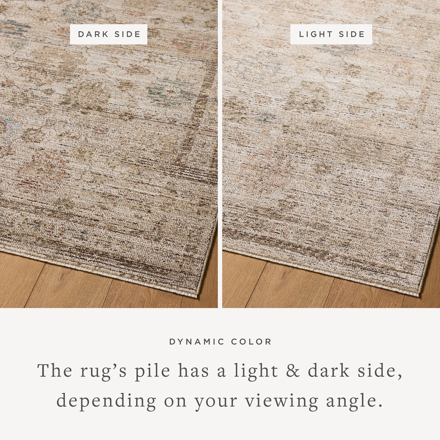 Loloi Priscilla Ivory/Multi Power Loomed Rug