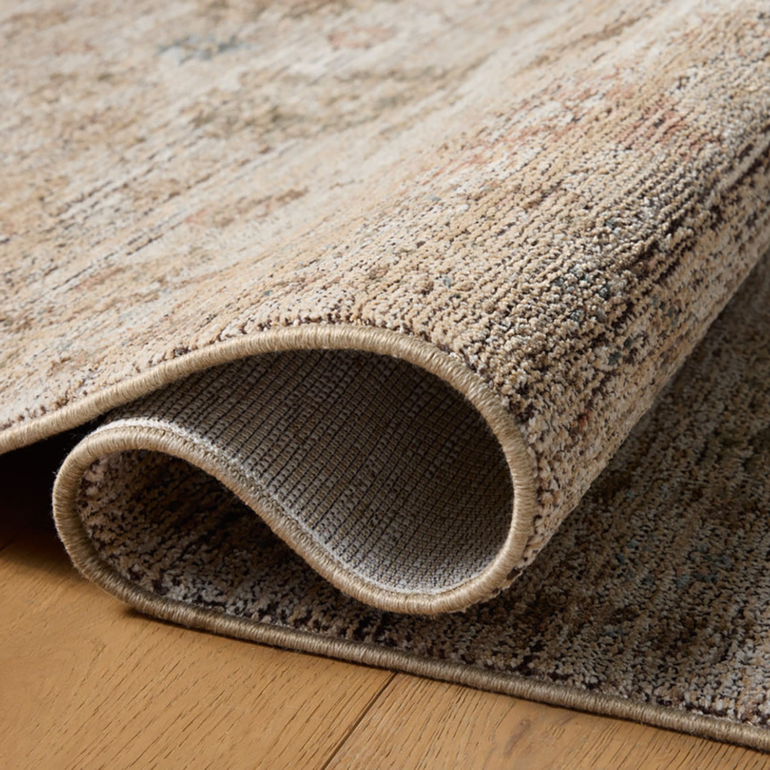 Loloi Priscilla Ivory/Multi Power Loomed Rug