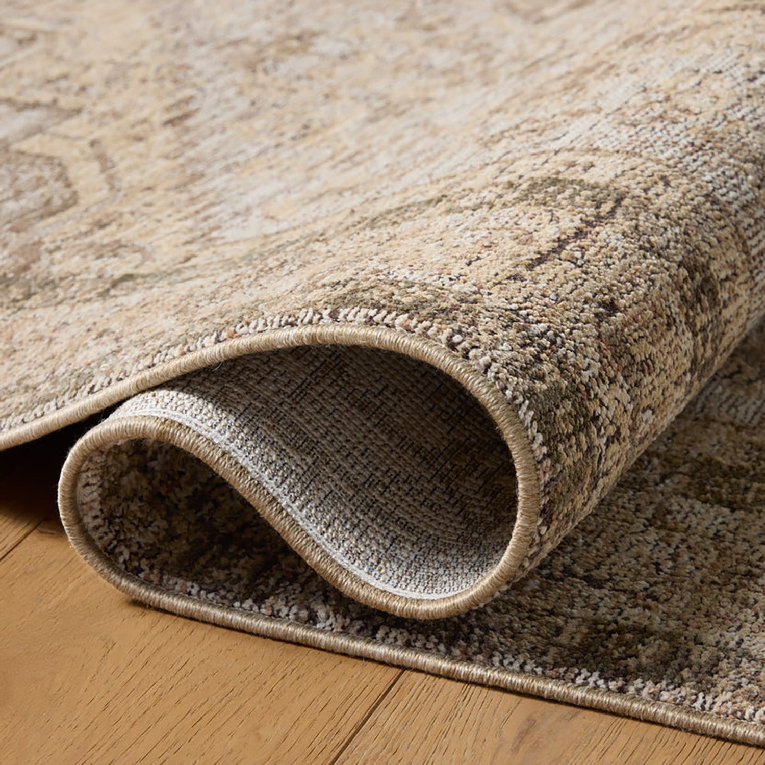 Loloi Priscilla Beige/Earth Power Loomed Rug