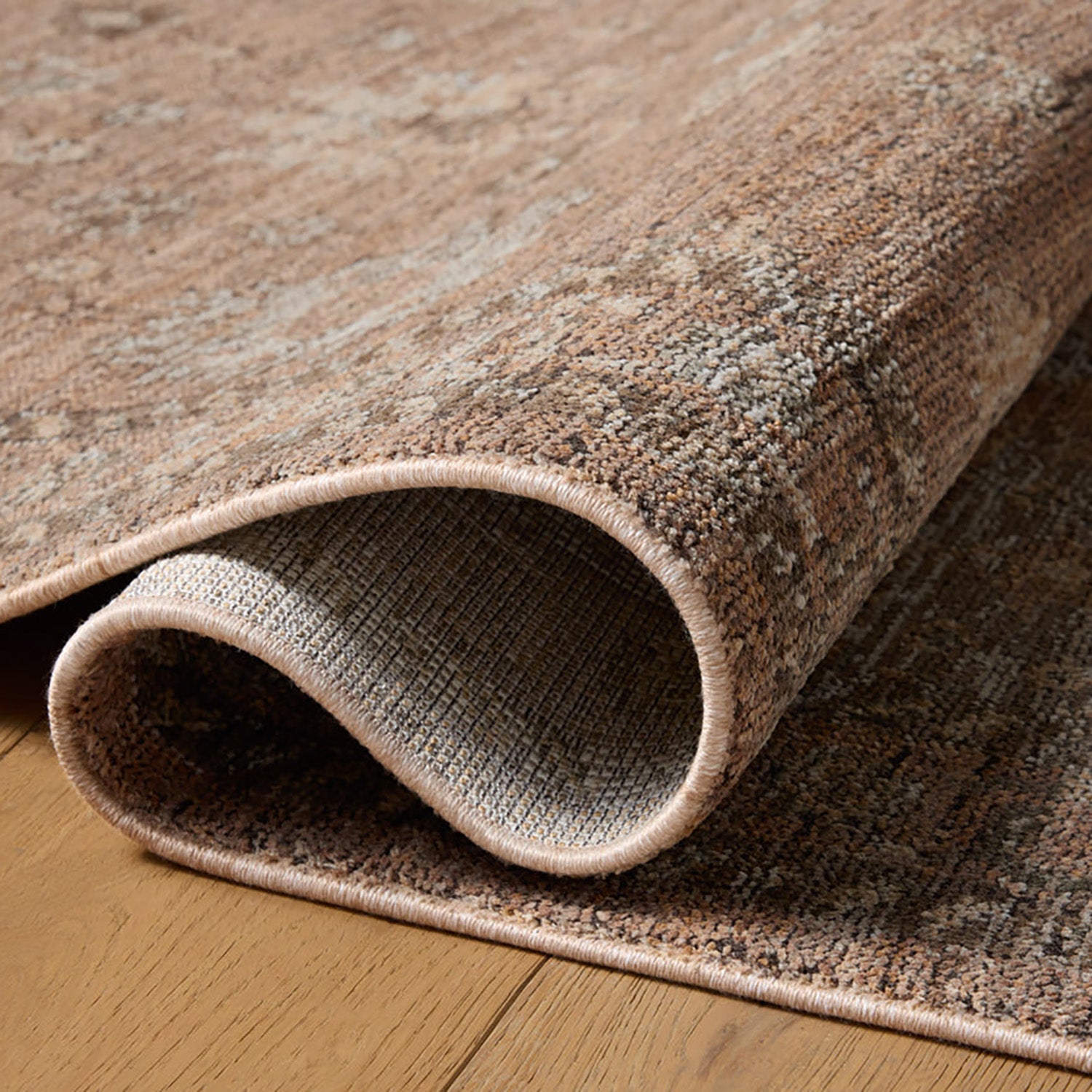 Loloi Priscilla Blush/Multi Power Loomed Rug