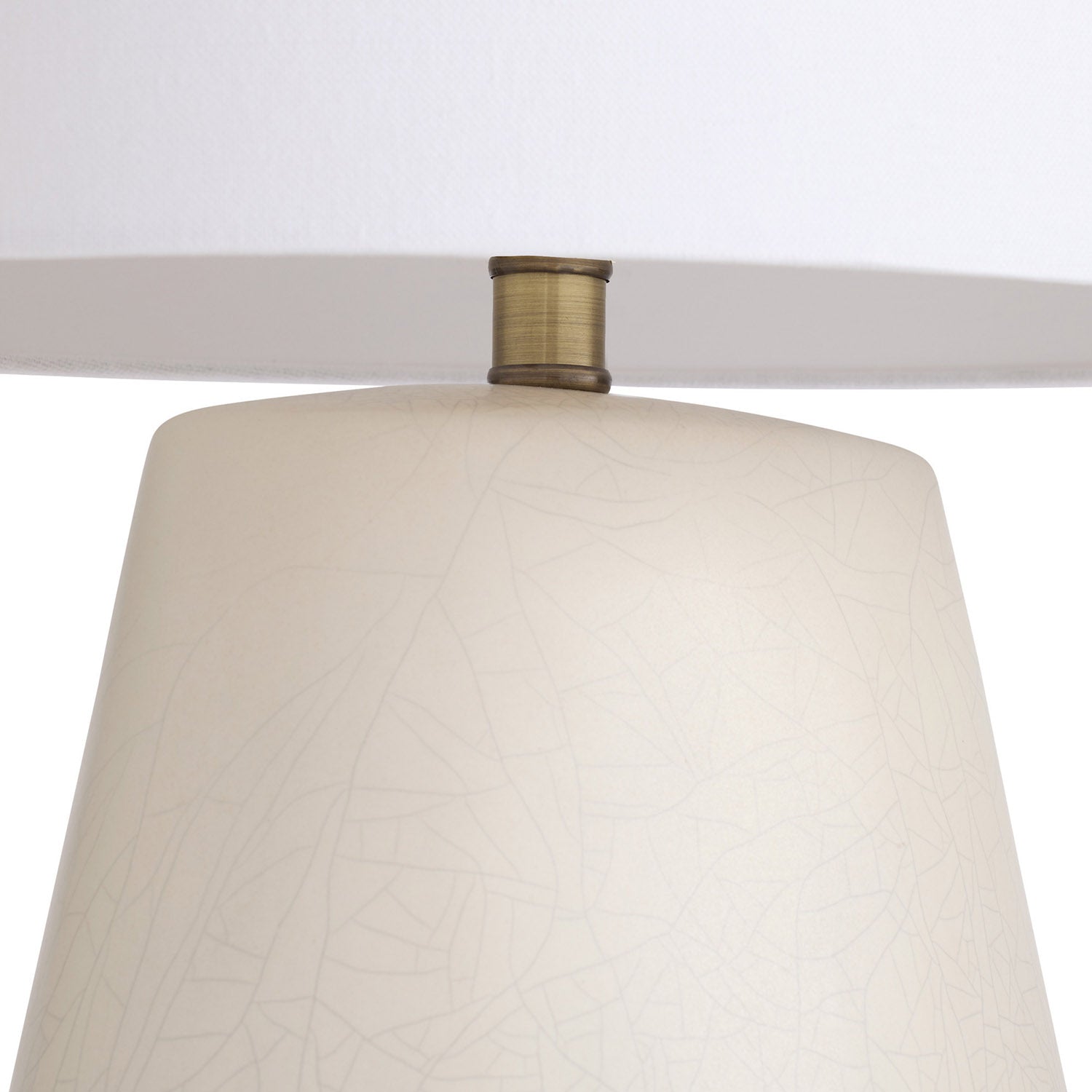 Arteriors Deagan Matte Ivory Table Lamp